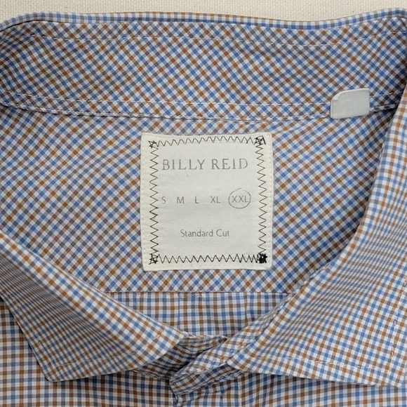 Billy Reid Standard Cut Button Down XXL - Picture 3 of 5